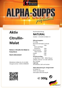 AktivCitrullin-Malat